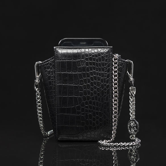 Handytaschen: Handytasche BLACK CROCO